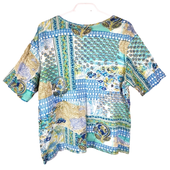 Paisley Patchwork 2x top - Picture 3 of 4